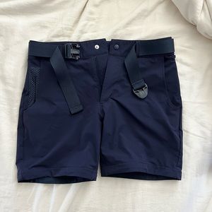 Outdoor Voices TecTrek Zip Off Hiking Pants (Size M in Navy)